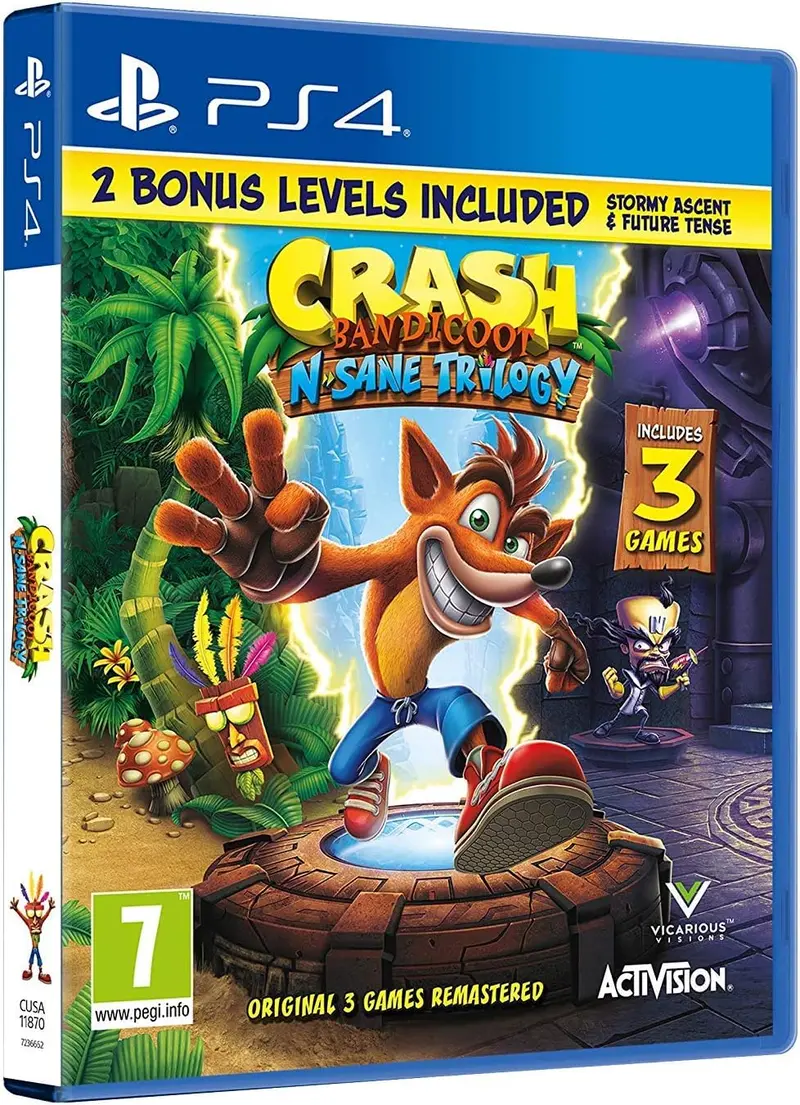 Crash Bandicoot N'Sane Trilogy PS4 ITA