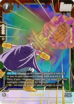 Dabura (ST01-055) - Story Booster 01 [Fusion World] (Alternate Art) [ST01-ST01-055]