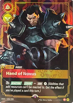 Darius, Hand of Noxus - Origins