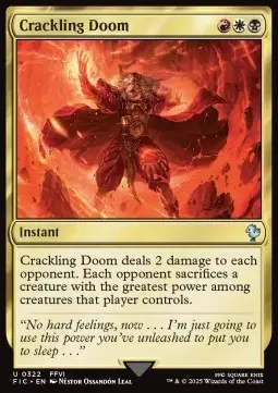 Destino Crepitante - Commander
