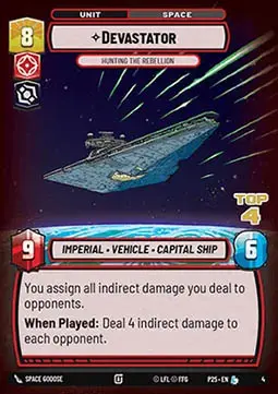 Devastator, A Caccia Della Ribellione - 2025 Promos (Legendary) [P25-004]