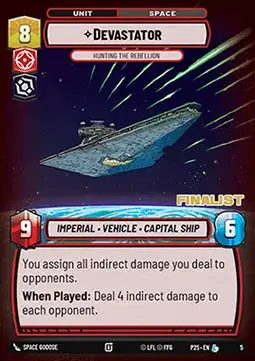 Devastator, A Caccia Della Ribellione - 2025 Promos (Legendary) [P25-005]
