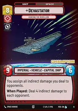 Devastator, A Caccia Della Ribellione - 2025 Promos (Legendary) [P25-006]