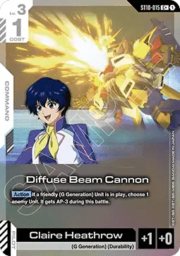 Diffuse Beam Cannon (ST10-015) - Starter Deck