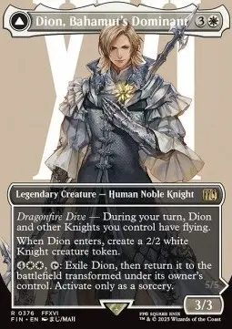 Dion, Bahamut's Dominant // Bahamut, Warden of Light - FINAL FANTASY