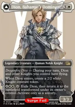 Dion, Bahamut's Dominant // Bahamut, Warden of Light - FINAL FANTASY