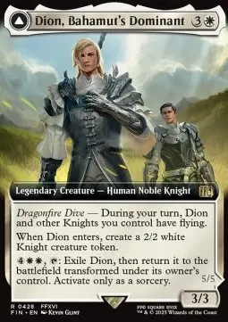 Dion, Bahamut's Dominant // Bahamut, Warden of Light - FINAL FANTASY