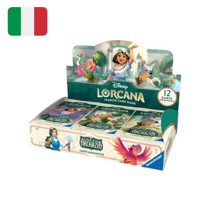 Disney Lorcana L'Isola di Archazia Booster Pack da 24 Bustine ITA