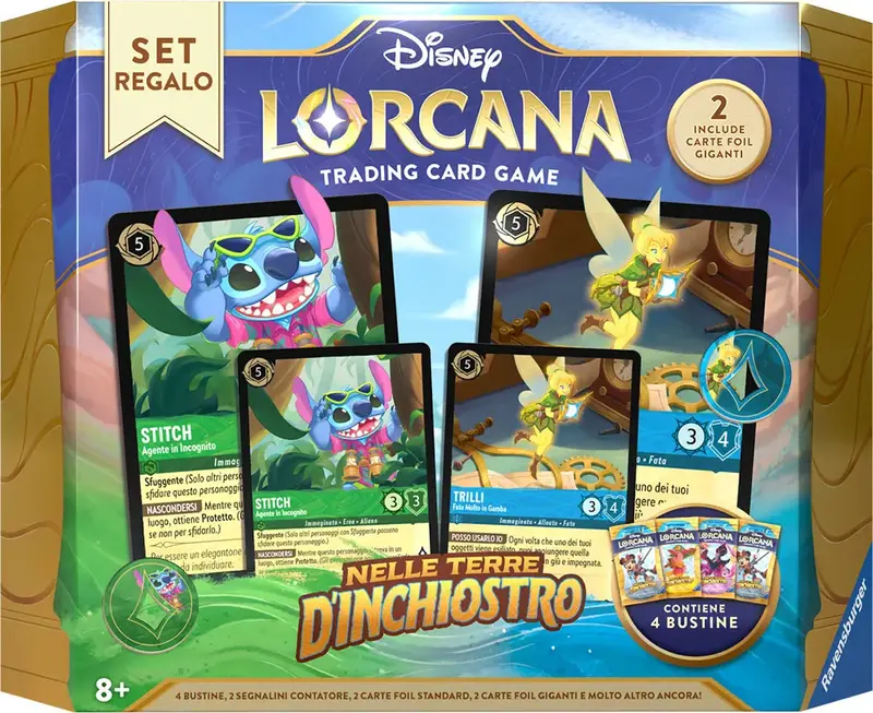 Disney Lorcana Nelle Terre D'Inchiostro Gift Set ITA
