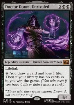 Doctor Doom, Unrivaled - Commander