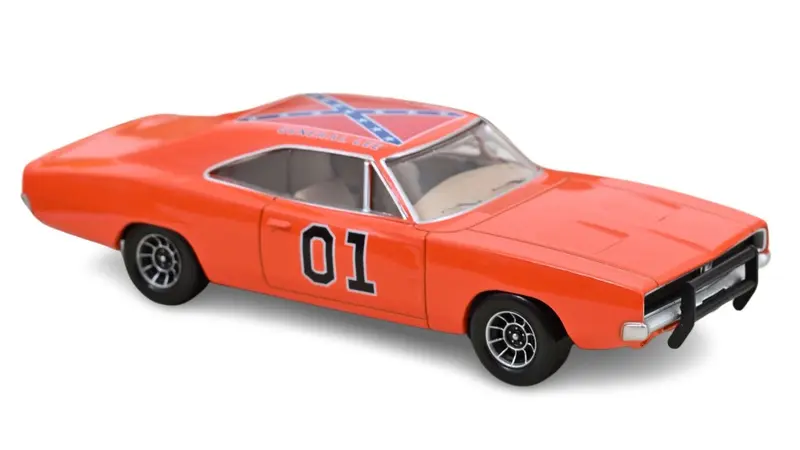 DODGE CHARGER 1969 "GENERAL LEE-HAZZARD" JET-CAR 1