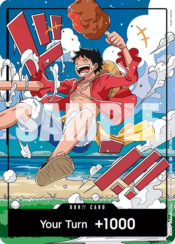 Don!! (Worlds United Luffy) - Promos