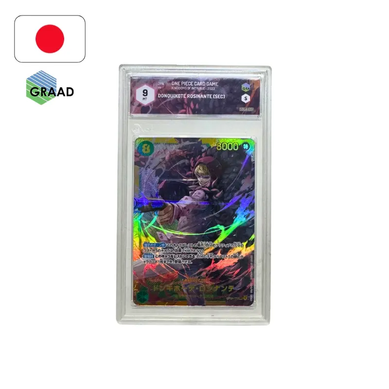 Donquixote Rosinante SEC | Giapponese | GRAAD 9 | Kingdoms of Intrigue | One Piece Card Game