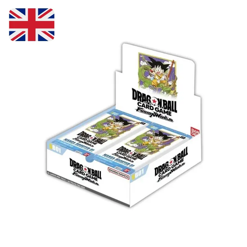 Dragon Ball Super Card Game Fusion World Manga Booster Pack Box 24 Buste SB-01 ENG