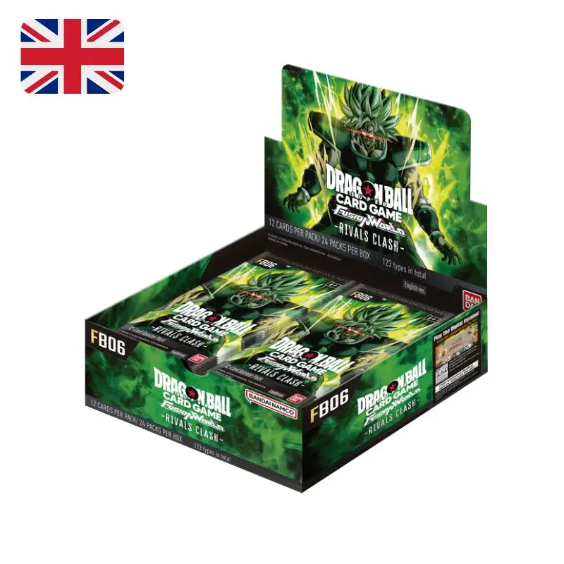 Dragon Ball Super Card Game Fusion World Rivals Clash Box 24 Buste FB-06 ENG