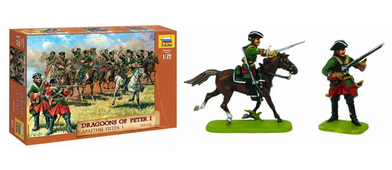 DRAGOONS OF PETER I KIT 1