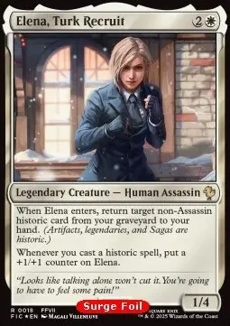 Elena, Turk Recruit - Commander