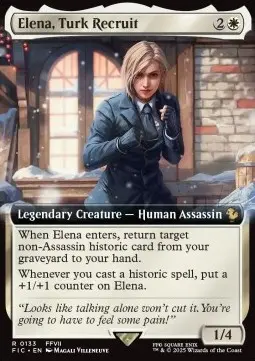 Elena, Turk Recruit - Commander