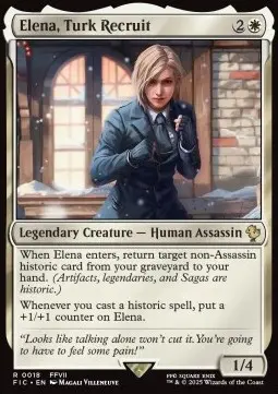 Elena, Turk Recruit - Commander