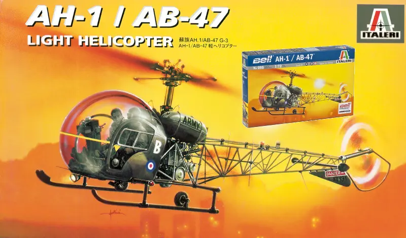 ELICOTTERO AH 1/AB-47 KIT 1
