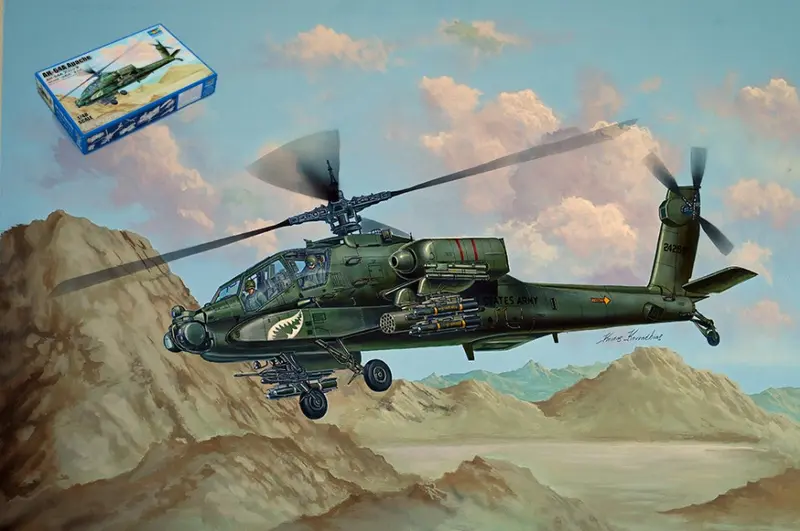 ELICOTTERO AH-64A APACHE KIT 1