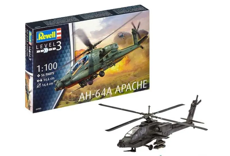 ELICOTTERO AH-64A APACHE KIT 1