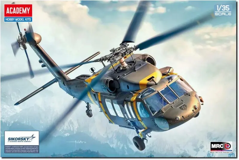 ELICOTTERO UH-60M BLACK HAWK KIT 1