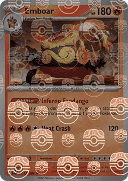 Emboar - White Flare