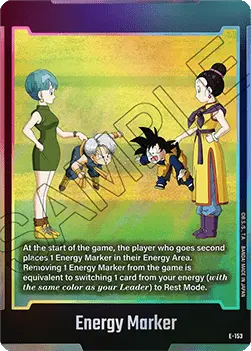 Energy Marker (E-153) - Story Booster 01 [Fusion World] (Token) [ST01-E-153]