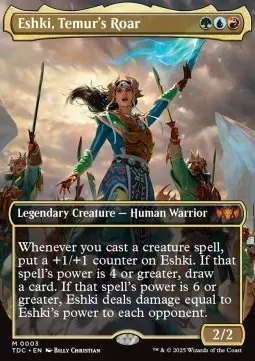 Eshki, Ruggito dei Temur - Commander