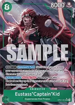 Eustass"Captain"Kid (OP01-051) - The Best (Alternate Art) [PRB01-OP01-051]