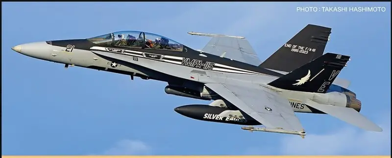 F/A-18D HORNET Vmfa-115 SILVER EAGLES KIT 1