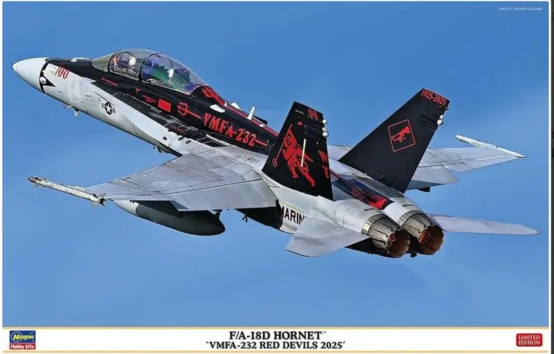 F/A-18D HORNET "VMFA-232 RED DEVILS 2025" KIT 1