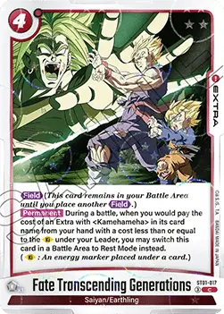 Fate Transcending Generations (ST01-017) - Story Booster 01 [Fusion World] (Common) [ST01-017]
