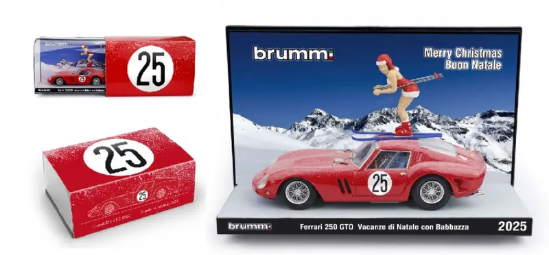 FERRARI 250 GTO VACANZE DI NATALE 2025 CON BABBAZZA LIM.200 1
