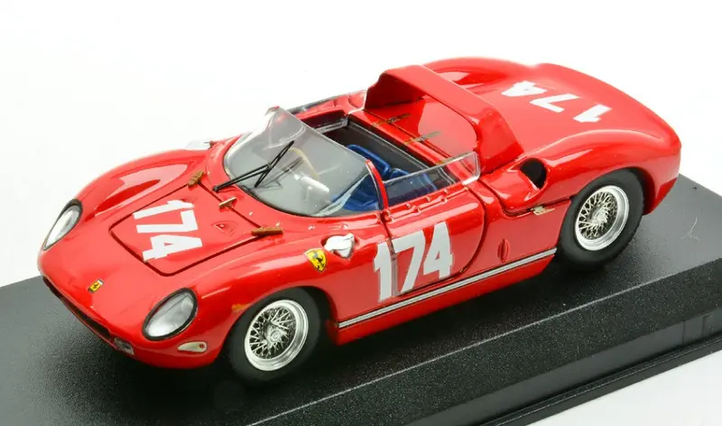FERRARI 250 P N.174 TARGA FLORIO 1963 SURTEES-PARKES 1