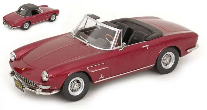 FERRARI 275 GTS PININFARINA SPYDER 1964 Steve Mc Queen REDMETALLIC 1