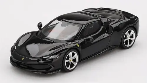 FERRARI 296 GTB NERODAYTONA 2024 "BBR FOR MINI-GT"1