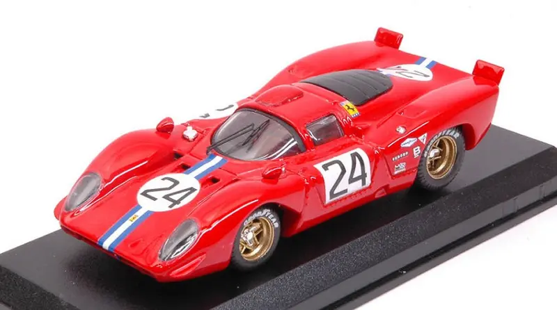FERRARI 312 P COUPE' N.24 4th 24H DAYTONA 1970 POSEY-PARKES 1