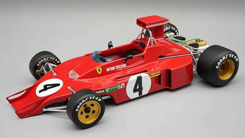 FERRARI 312B3-73 N.4 WATKINS GLEN GP 1973 A.MERZARIO 1