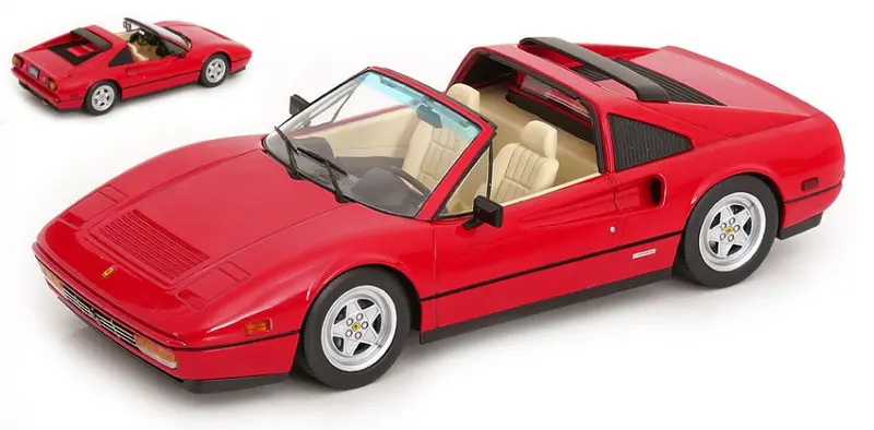 FERRARI 328 GTS US VERSION BEVERLY HILLS COP II 1985 RED 1
