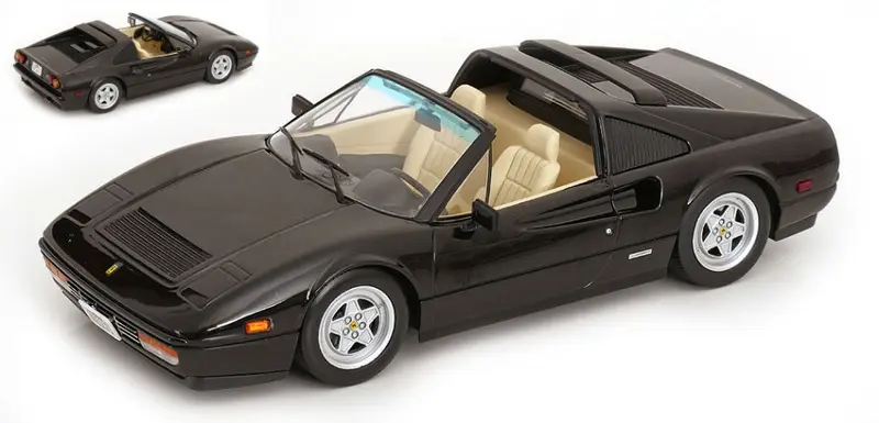 FERRARI 328 GTS US VERSION MIAMI VICE SONNY 1985 BLACK 1