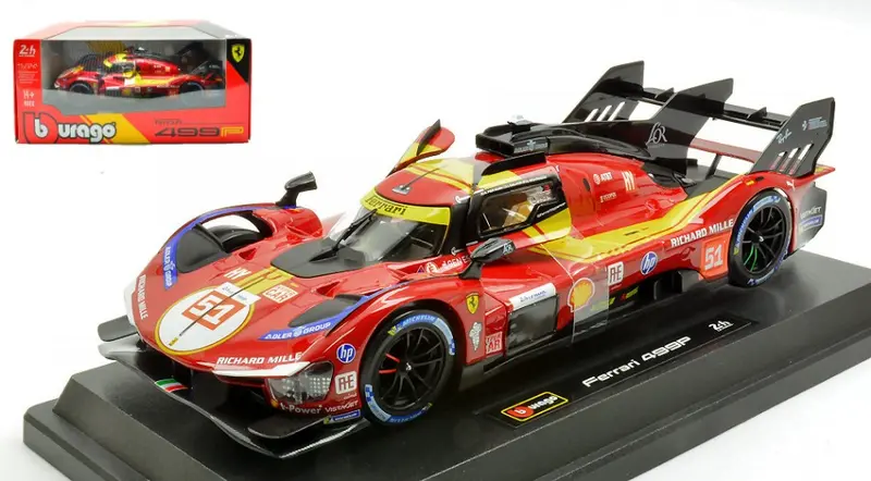 FERRARI 499P N.51 3rd LE MANS 2025 PIER GUIDI-CALADO-GIOVINAZZI 1
