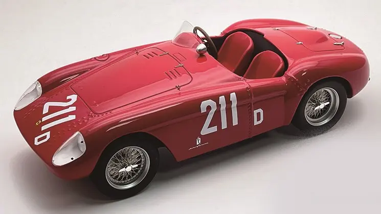 FERRARI 500 MONDIAL N.211 2nd SACRAMENTO 1956 R.GINTHER 1