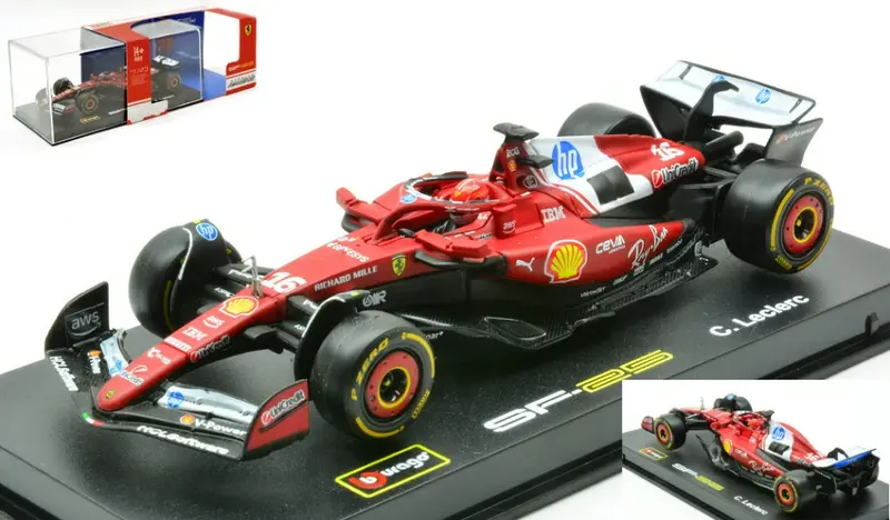 FERRARI F1 N.16 CHARLES LECLERC 2025 SIGNATURE 1