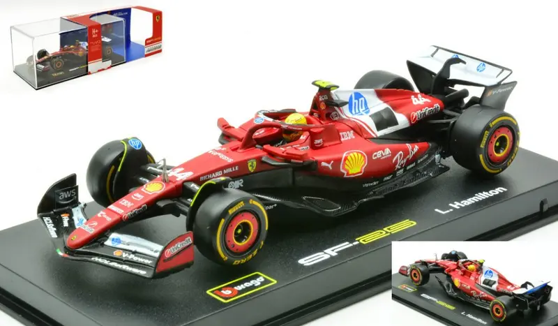 FERRARI F1 N.44 LEWIS HAMILTON 2025 SIGNATURE 1