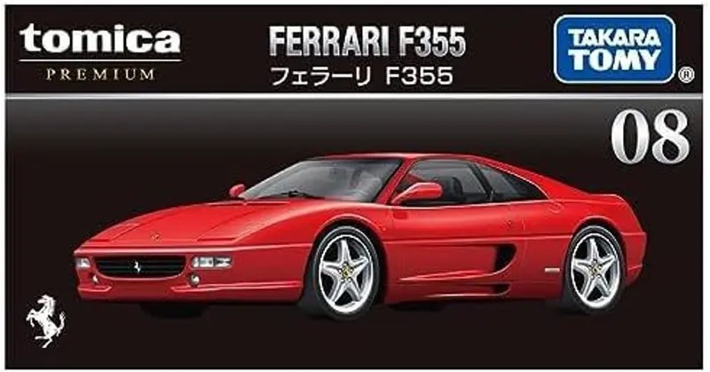 Ferrari F355 - Premium - Takara Tomy Tomica - Scala 1/62