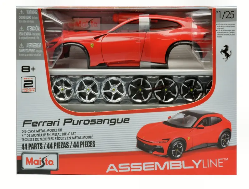 FERRARI PUROSANGUE RED KIT 1