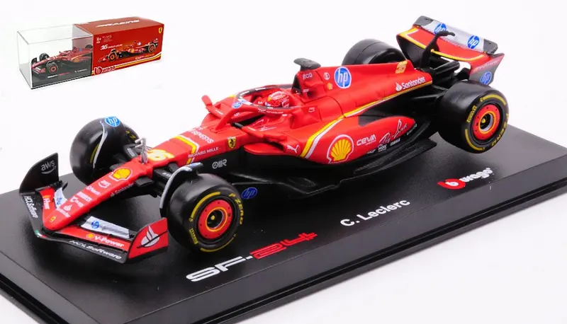 FERRARI SF-24 N.16 F1 2024 CHARLES LECLERC SIGNATURE 1