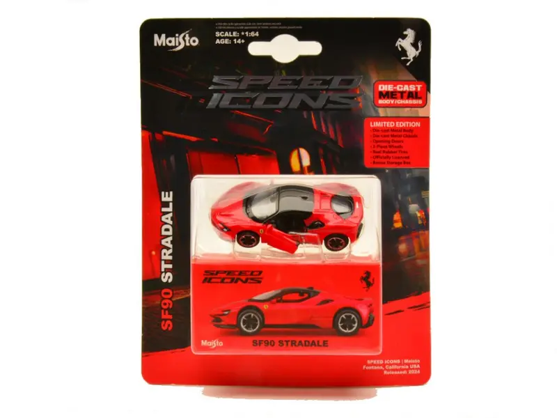 FERRARI SF90 STRADALE RED 1